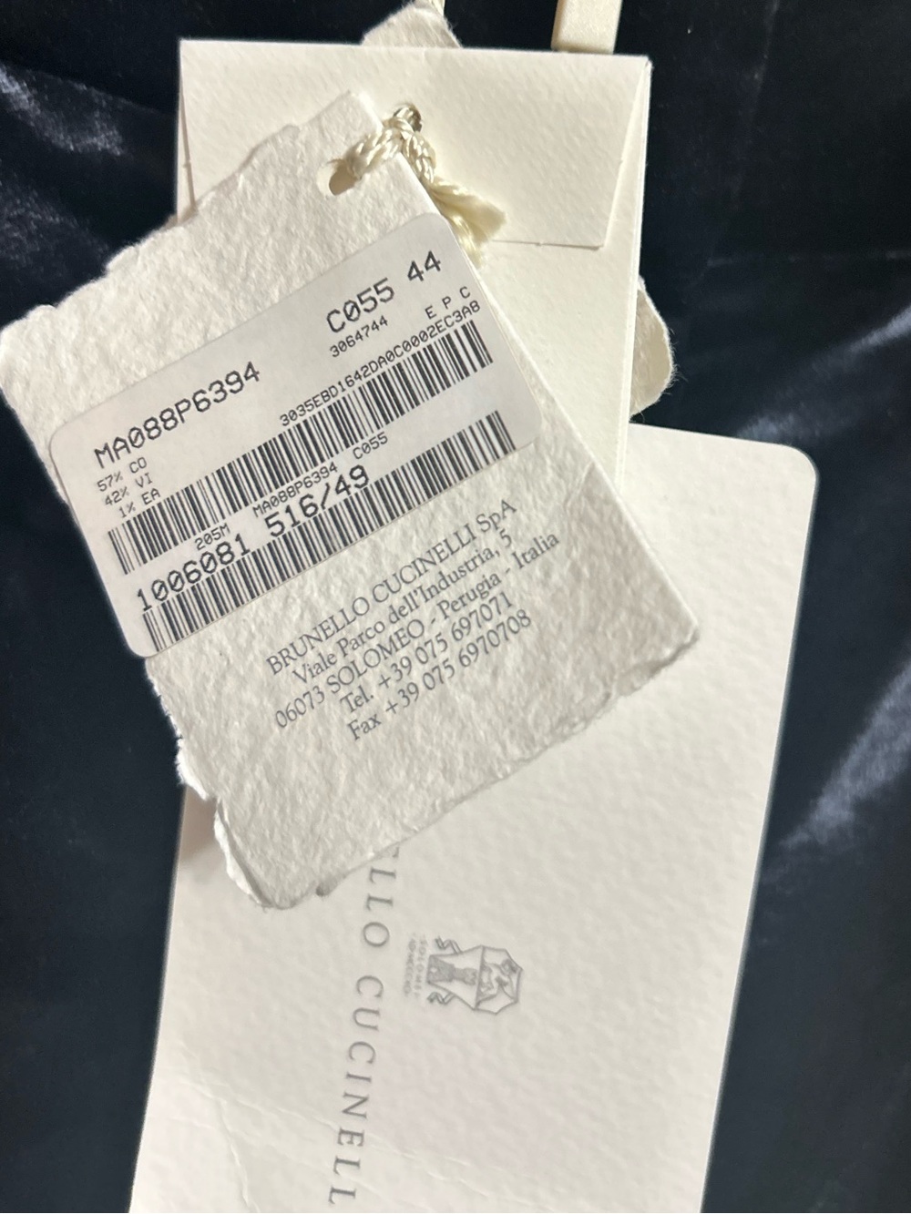 ⭐️NWT Brunello Cucinelli Pants Velour 8⭐️ - Picture 5 of 8